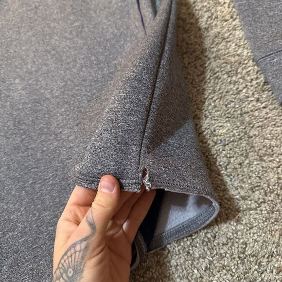 Dallas Cowboys Authentic 1/4 Zip‎ Fleece Pullover Mens M Embroidered Star NFL - Picture 6 of 12